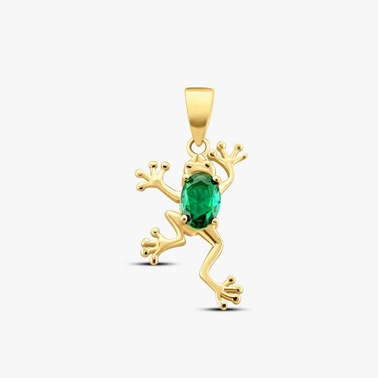 Lucky Leap Frog Pendant