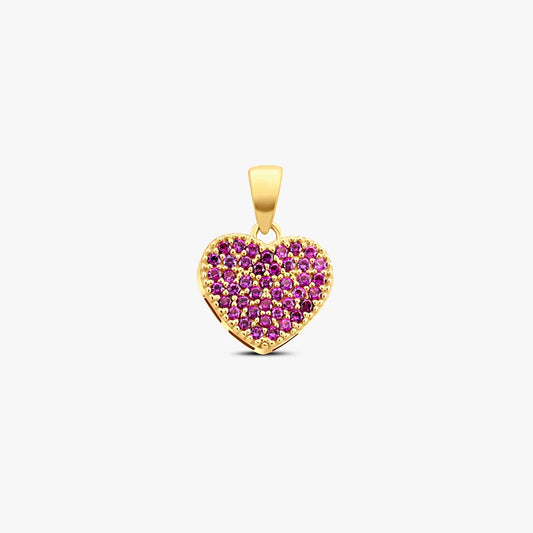 Passion’s Glow Ruby Pendant